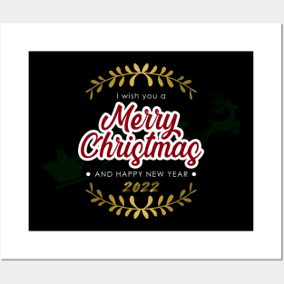 Merry Christmas Posters and Art